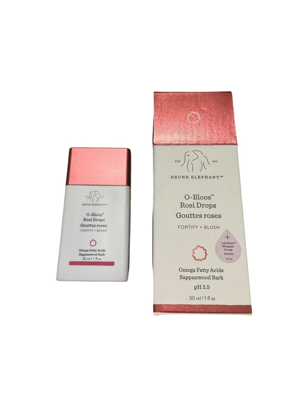 Drunk Elephant O-Bloos Rosi Drops 30ml New In Box